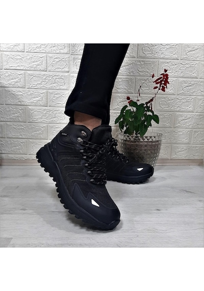 Jump 28680 Siyah Waterproof Kaymaz Taban Erkek Bot 001