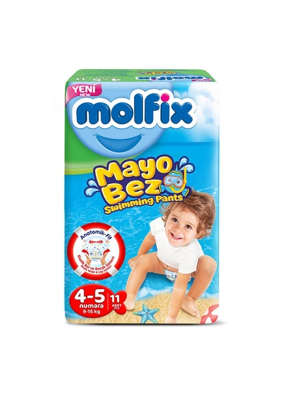 Molfix Mayo Bebek Bezi 4-5 Numara 11 Adet