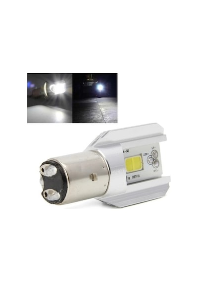 S2 LED MOTOSİKLET SCOOTER FORKLİFT FAR AMPULÜ 12V