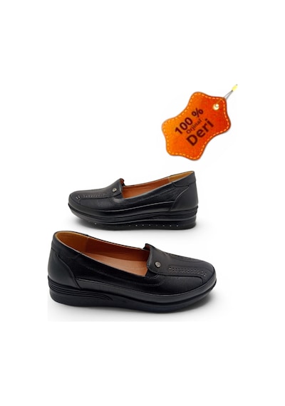 Magıc Shoes Günlük Kadın Siyah Tamamen Hakiki Deri Içi Deri Comfort Tam Ortopedik Anne Ayakkabısı Yeni-siyah Magıc Shoes Günlük Kadın Siyah Tamamen Hakiki Deri Içi Deri Comfort Tam Ortopedik Anne Ayakkabısı Yeni-siyah