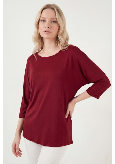 Lela Bayan Bluz 5861416y Bordo Bordo