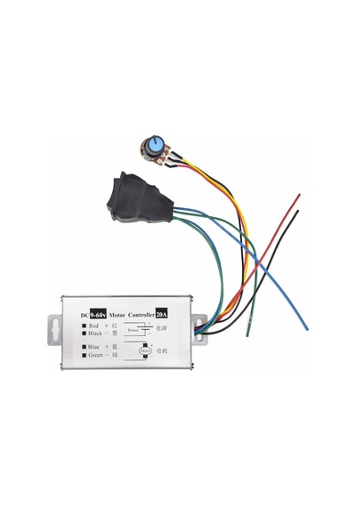 Dc 60v 20a Dc Motor Sürücü Pwm Hız Kontrol Ileri Geri Yön Anahtar