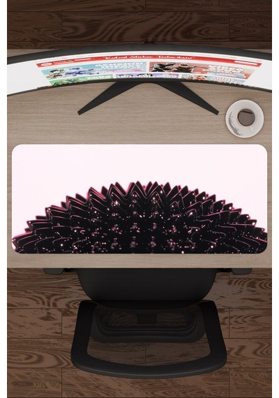 Brütalist Tarz Kaymaz Dikişli Kauçuk Oyuncu Mousepad V3 - 70x30 Xl Gaming Mouse Pad Fare Altlığı