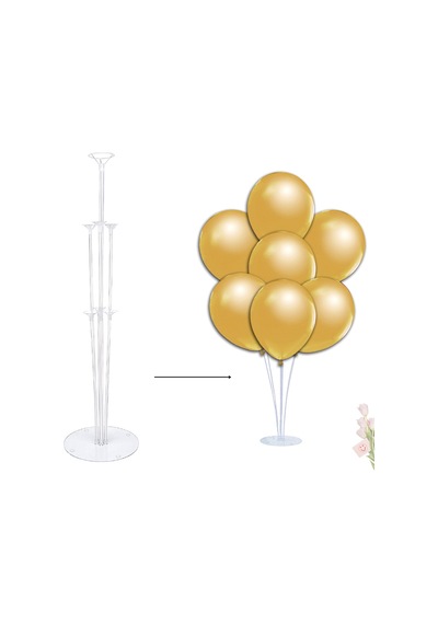 Balon Standı. 7 Çubuklu - 70 CM Balon Hariç