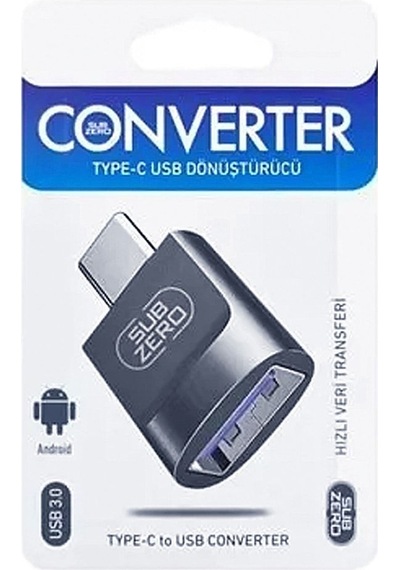 Type C Usb 3.0 Dönüştürücü Usb 3.0 5gbps Hızlı Otg Çevirici Dönüştürücü Adaptör