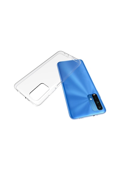Xiaomi Redmi 9t Kılıf Şeffaf Silikon Hibrit Case Kapak