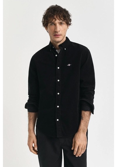 Gant Erkek Regular Fit Düğmeli Gömlek - Siyah-24288
