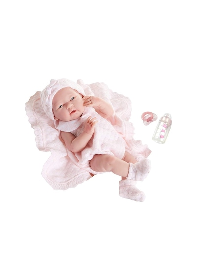 Berenguer Gerçekçi Yenidoğan Oyuncak Kız Bebek 38 Cm Ve Örme Batt