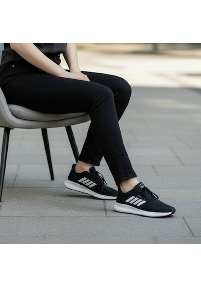 Branca 3990 Tx Siyah Beyaz Fuspetli Erkek Spor Ayakkabı Siyah - Beyaz