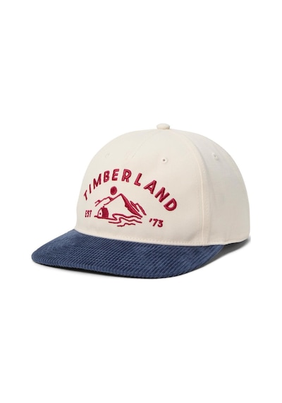 Timberland Mountain Cord Baseball Cap Erkek Şapka-32767 Mavi
