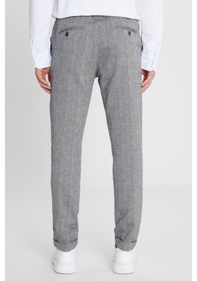 AC&Co / Altınyıldız Classics Erkek Lacı Pamuklu Slim Fit Dar Kesim Beli Bağlamalı Yan Cepli Esnek Pantolon Lacı