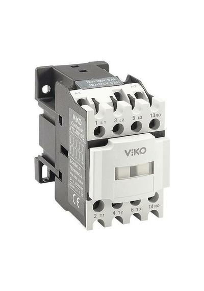 Viko Kontaktör Mini 9 Amper 1no Ac Bobinli Vtc-09/10/s