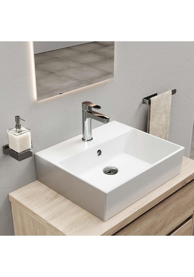 Adell Lento Lavabo Bataryası Medium Parlak Krom