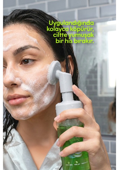 Doğal Yüz Temizleme Köpüğü Niacinamide Aloe Vera Özlü 150 Ml 2li Set .