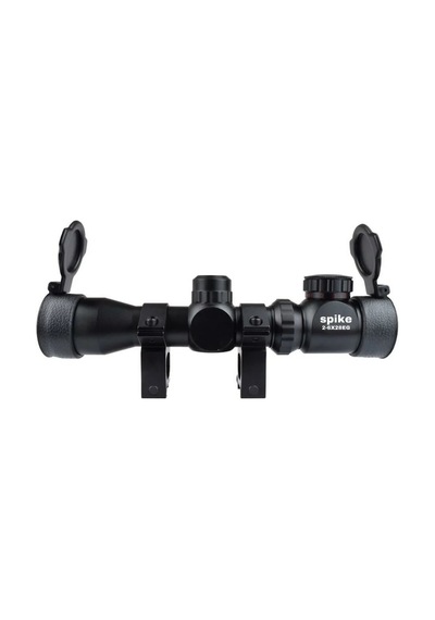 Spike 2-6x28eg Işıklı Ve Zoomlu Taktikal Profesyonel Optik Av Ve Çok Renkli
