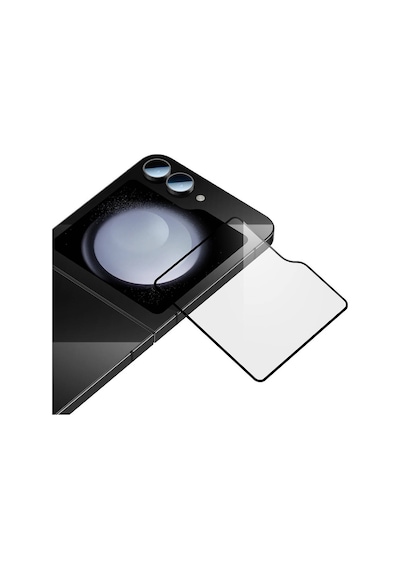 Galaxy Z Flip 6 Uyumlu Benks Glass Warrior Hd Cam Ekran Koruyucu Uygulama Aparatlı