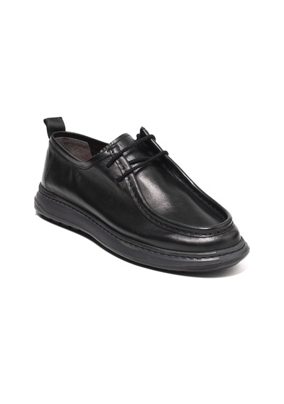 Black Safari Oxford Klasik Erkek Diğer Ka-26y-e15303 John May Mars Shoe Siyah