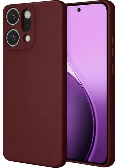 Oppo Reno 14 First Silikon - Bordo -