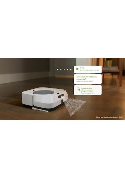 Irobot Braava Jet M6 Beyaz Robot Paspas (Teşhir)