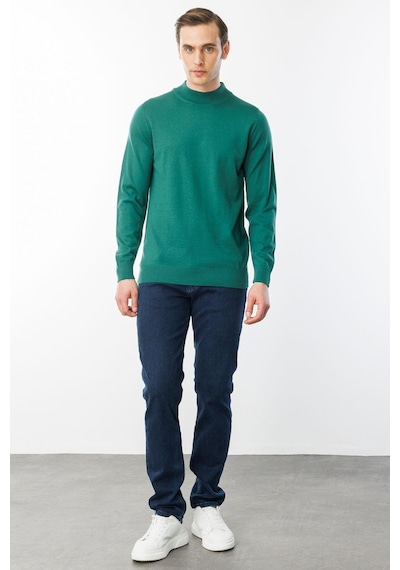 Desen Erkek Basic Yarım Balıkçı İnce Triko Kazak Ö.başı Ö.başı