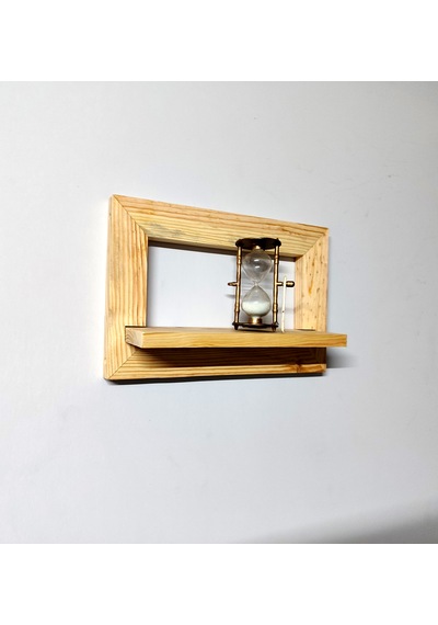 Bfd Shop Çerçeveli Duvar Rafı 20x30cm Naturel