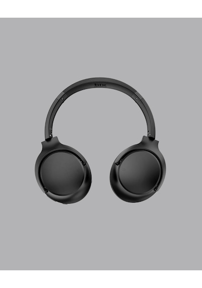 Bluetooth 5.0 Siyah Kablosuz Kulaklık 18 Saat Batarya Katlanabilir Tasarım Yeni Nesil