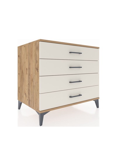 Kronos Şifonyer 4 Çekmeceli 88x59x80 Çam-aytaşı Atlas Çam