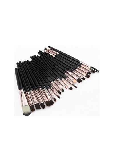 20 Parça Makyaj Fırçası Seti Far Eyeliner Kaş Fırça Set Göz Makyaj Seti Cin830sy