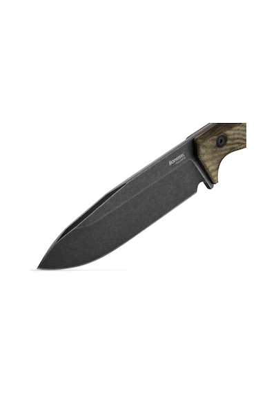 Lionsteel T6 Cpm 3v Satin Blade Green Canvas Kamp Bıçak Çok Renkli