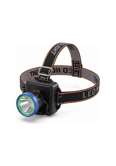 Panther Pt-5047 3w Led Kafa Feneri 4 Modlu Ayarlanabilir Başlıklı Pilli Kafa Lambası