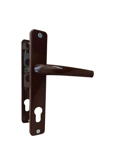 Pvc Kapılar İçin Metal Kapı Kolu Koyu Kahverengi