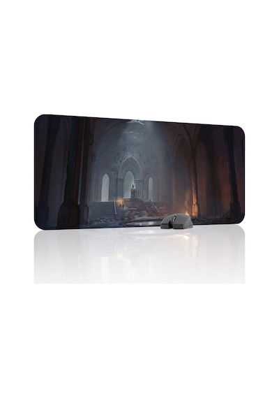 Split Fiction Kaymaz Dikişli Kauçuk Oyuncu Mousepad V5 - 90x40 Xxl Gaming Mouse Pad Fare Altlığı