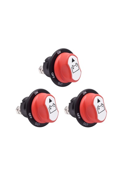 3 Adet Akü Devre Kesici 50v Dc 12 Volt