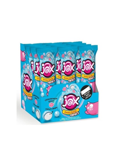 Jox Mınıes Bubble Gum Draje Chewy Candy