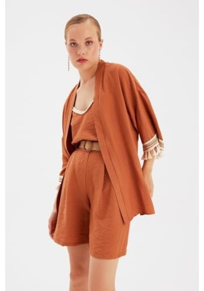 Kol Detaylı Salaş Kimono Stn139kce1055 Diğer