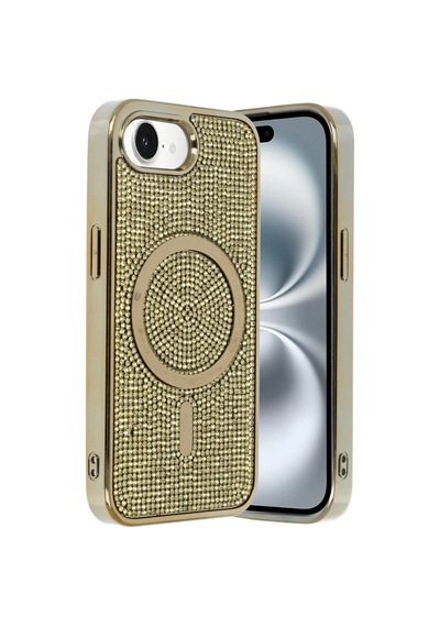 Joko - 297 -  Apple iPhone Uyumlu 16e Helen Magsafe Kapak - Ece-umay - - Gold