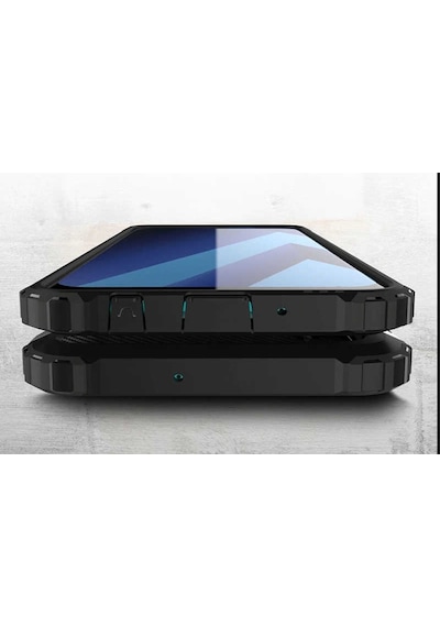 Kilifone - Galaxy A50 Uyumlu - Kılıf Çift Katman Zırh Tank Crash Military Kapak - Mavi