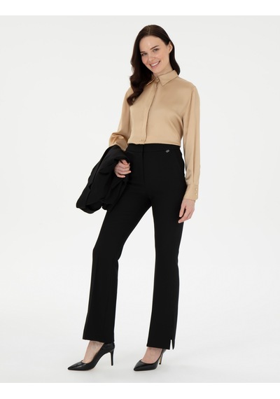 Pierre Cardin Kadın Siyah Pantolon 50290397-vr046