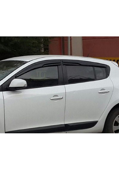 Renault Megane 3 Mügen Cam Rüzgarlığı Hb 2010 Sonrası 4 Lü N11.13347