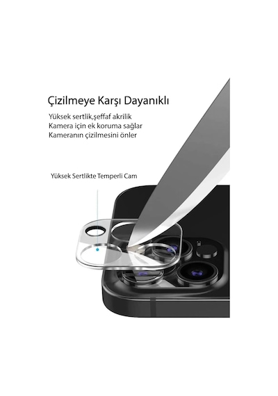 Newface Samsung Galaxy A35 5g Kamera Lens Koruma Cam Şeffaf
