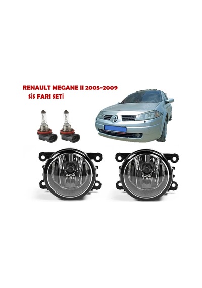 Renault Megane 2 Sedan 2005-2009 Sis Farı Seti