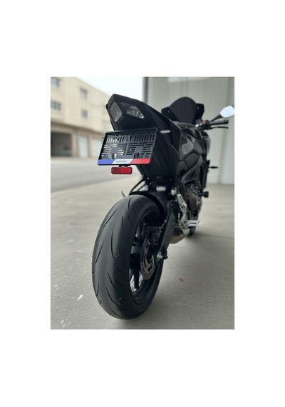 Fransa Motor Plaka Çerçevesi 1 Adet Esnek Plakalık Motor Plakalık