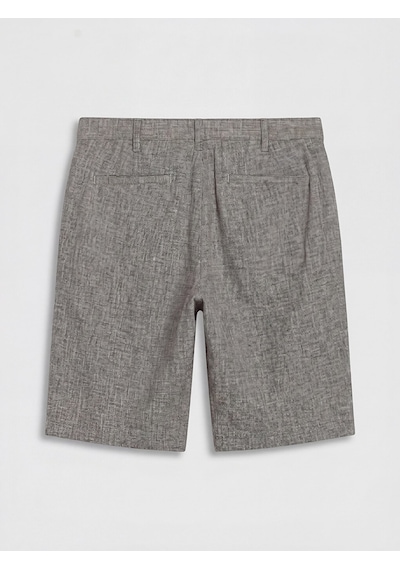 Lcwaıkıkı Classic Kahverengi Regular Fit Keten Karışmlı Erkek Şort