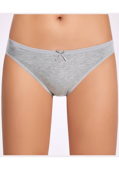 Likralı Fiyonklu Kadın Bikini Külot 10 Adet 001