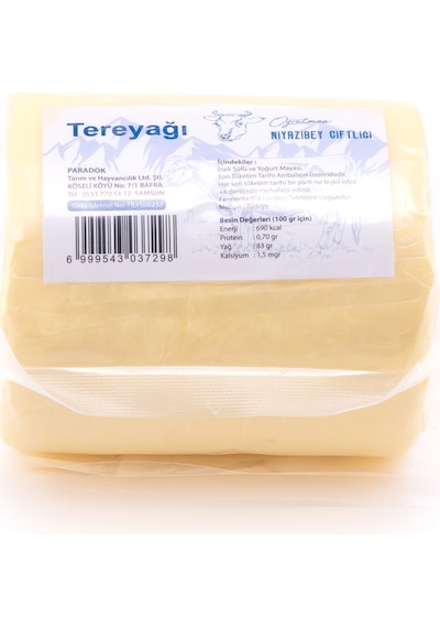 Niyazibey Çiftliği Doğal Tereyağı 500 G
