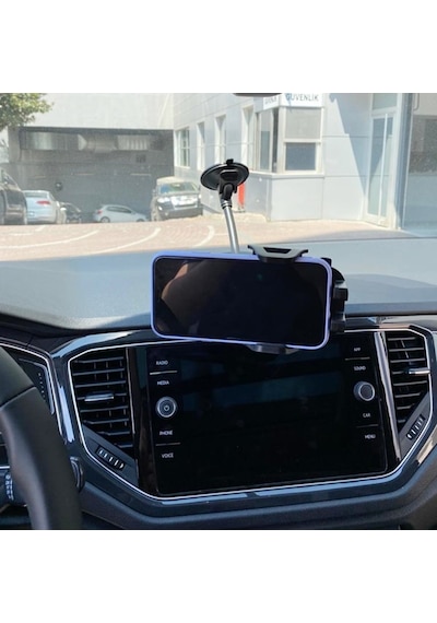 35cm Spiralli Otomatik Açılan Telefon Tutacağı / Syte173 1