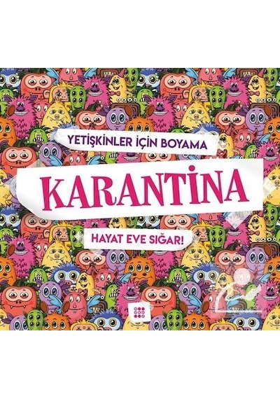Karantina - Yetişkinler için Boyama - Gizem Ulaş