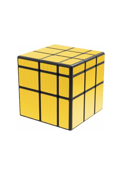 Gold - 3 X 3 Gold Mirror Cube Puzzle Standart