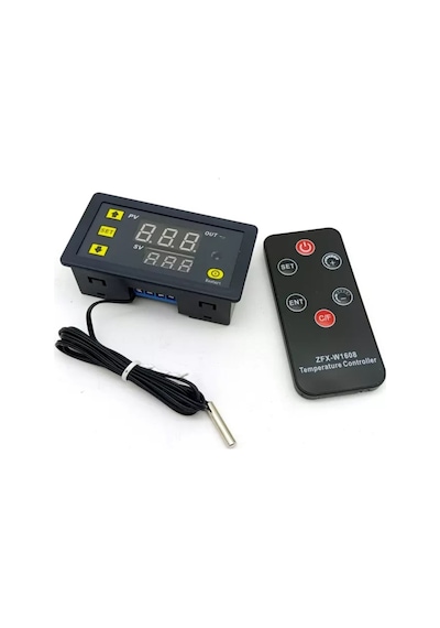 W3231  12Volt 1500w  Uzaktan Kumandalı Termostat