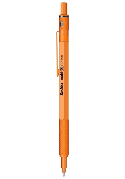 Scrikss Matri-x Versatil 0.7 Mm Turuncu Şeffaf Amb.